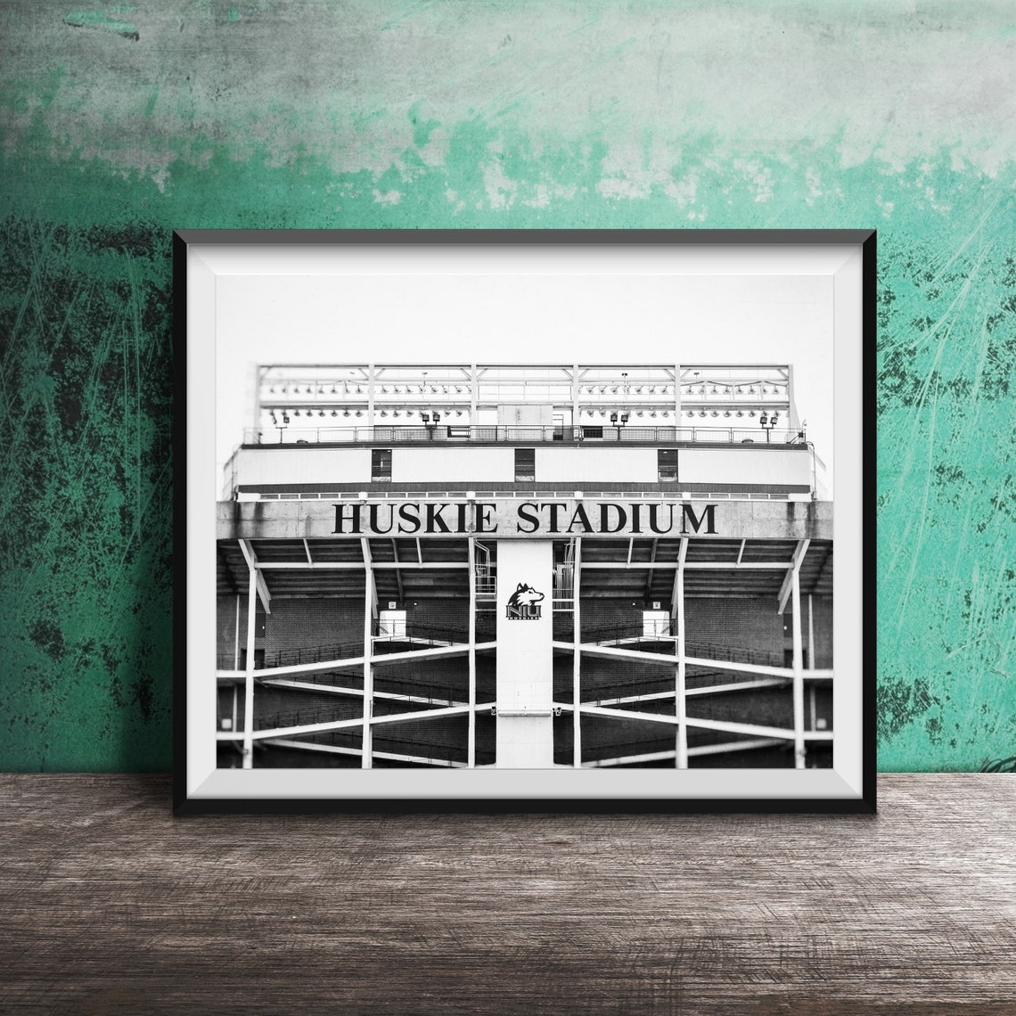 Huskie Stadium NIU Northern Illinois University DeKalb Poster - Image 2