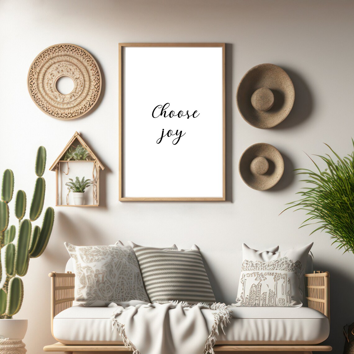 Choose Joy Inspirational Quote for Home Decor - Image 3