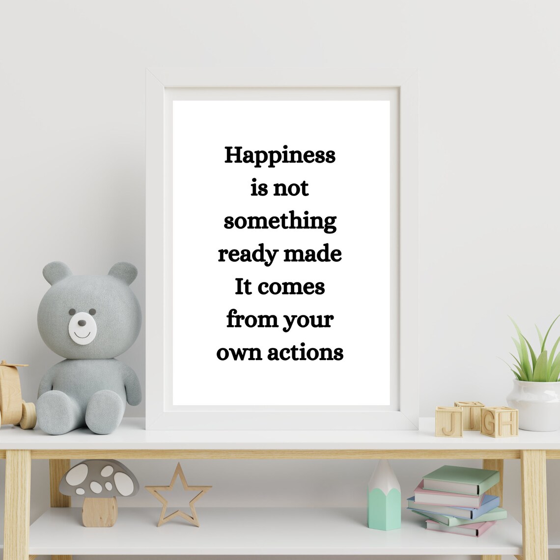 Happiness Is Not Something Ready Made, Actions - Image 4