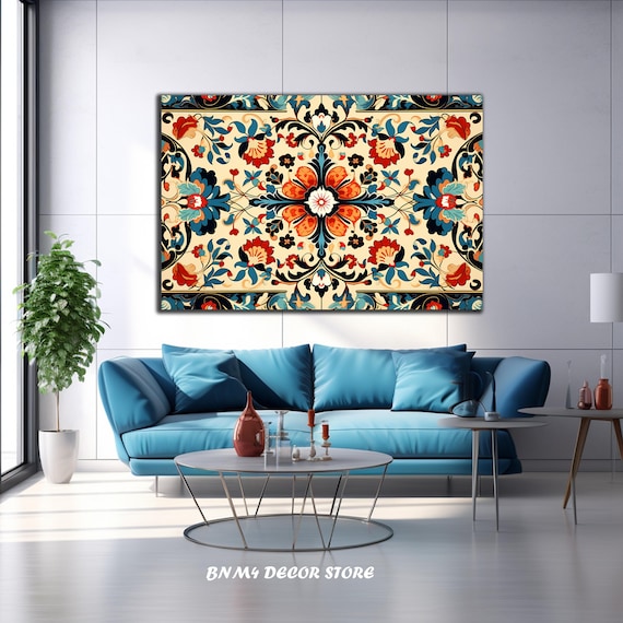 Turkish Ethnic Patterned Anatolian Wall Hanging