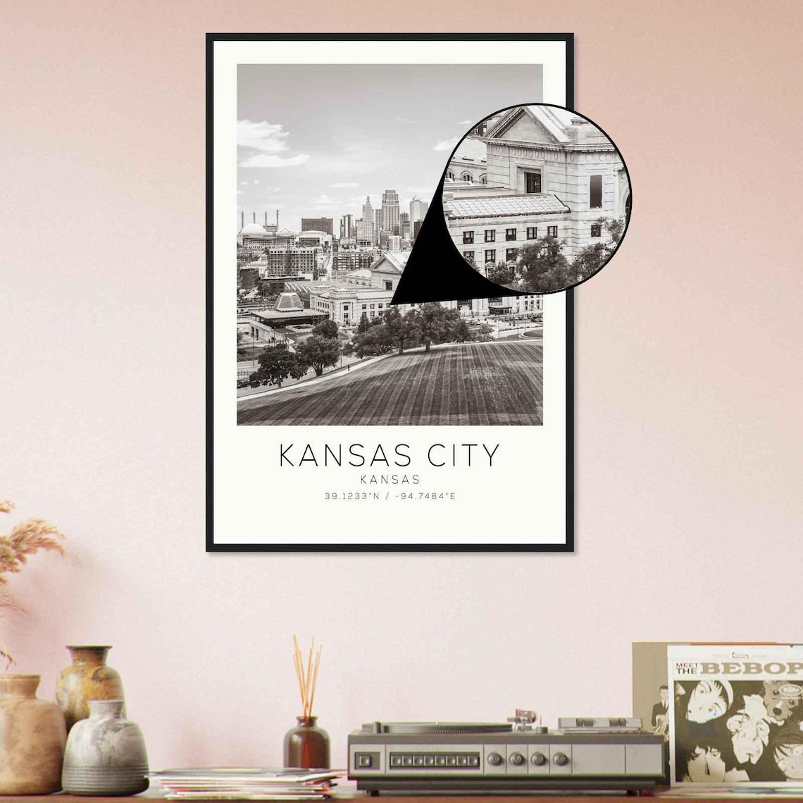 Kansas City, Kansas Minimalist Travel Poster - Image 4