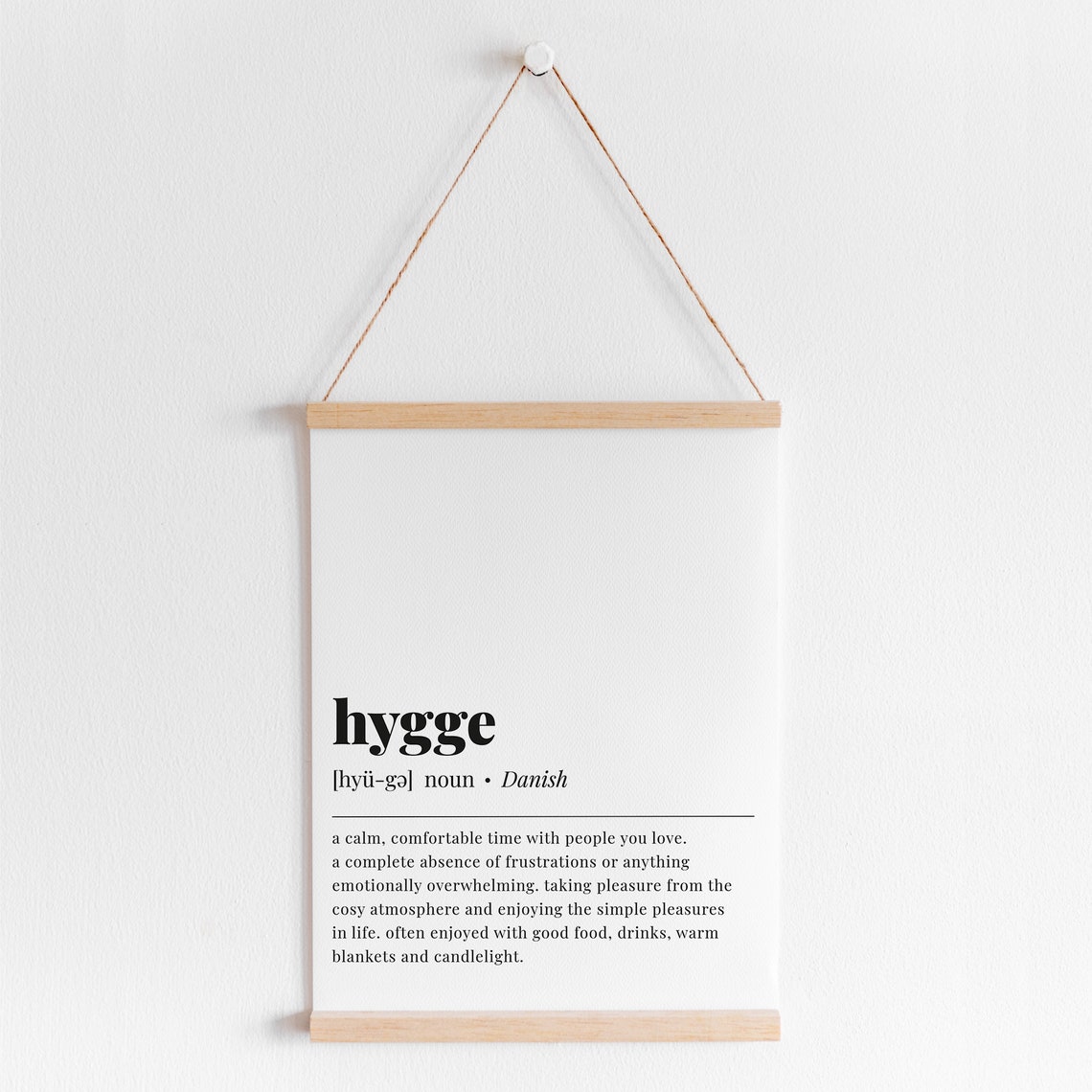 Hygge Definition Print Meaning Of Hygge Poster Scandi Wall Art Hygge Sign Hygge Decor New Home Gift Scandinavian Art Minimalist Hygge Quote - Image 5