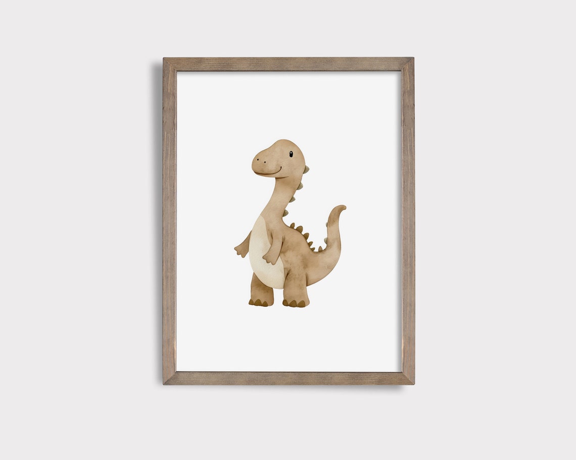 Cute Dinosaur Nursery Print Dino Nursery Decor Dinosaur Wall Art Dino Nursery Art Dinosaur Dinosaur Poster