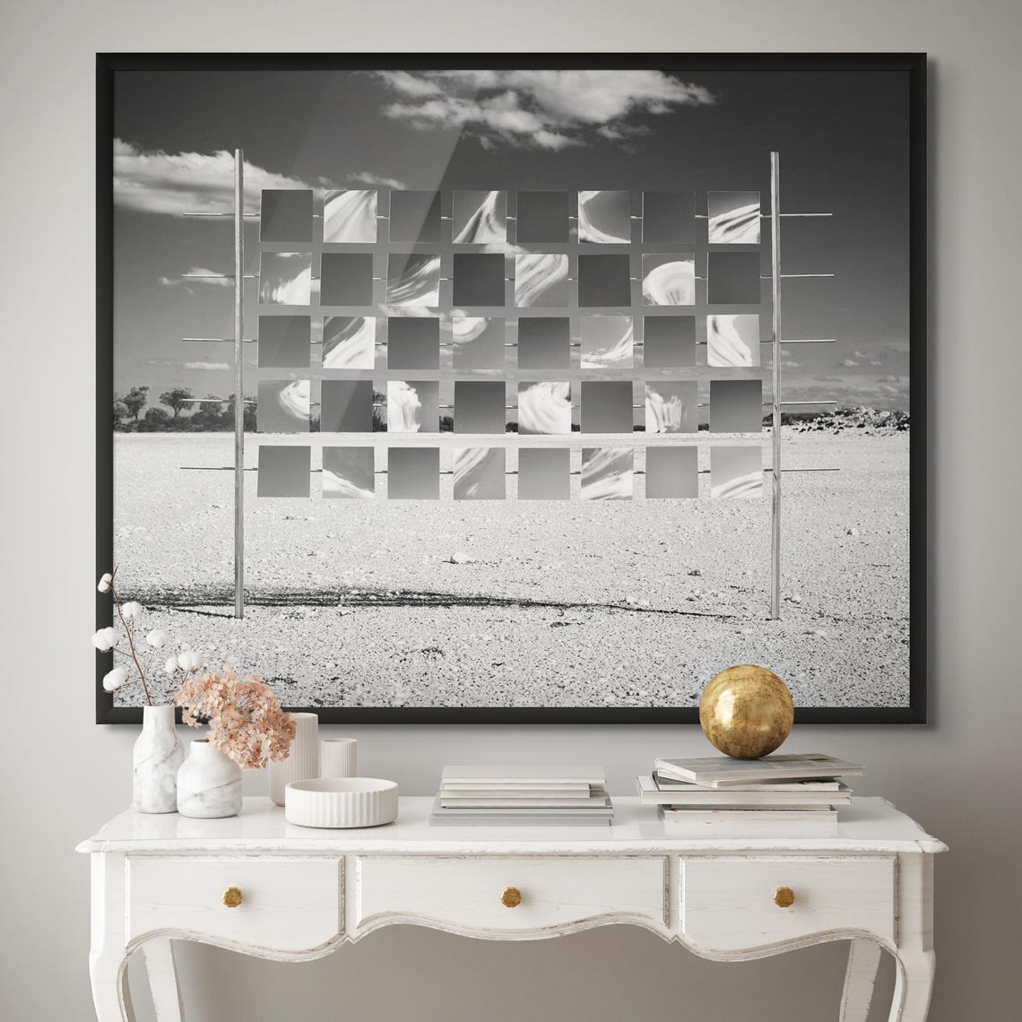 Salt Lake Goongarrie Print Original Art Print By Rory Fink