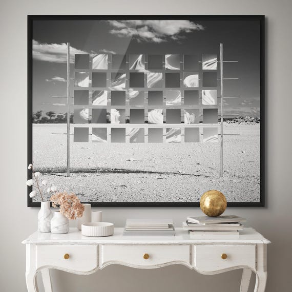 Salt Lake Goongarrie Print Original Art Print By Rory Fink