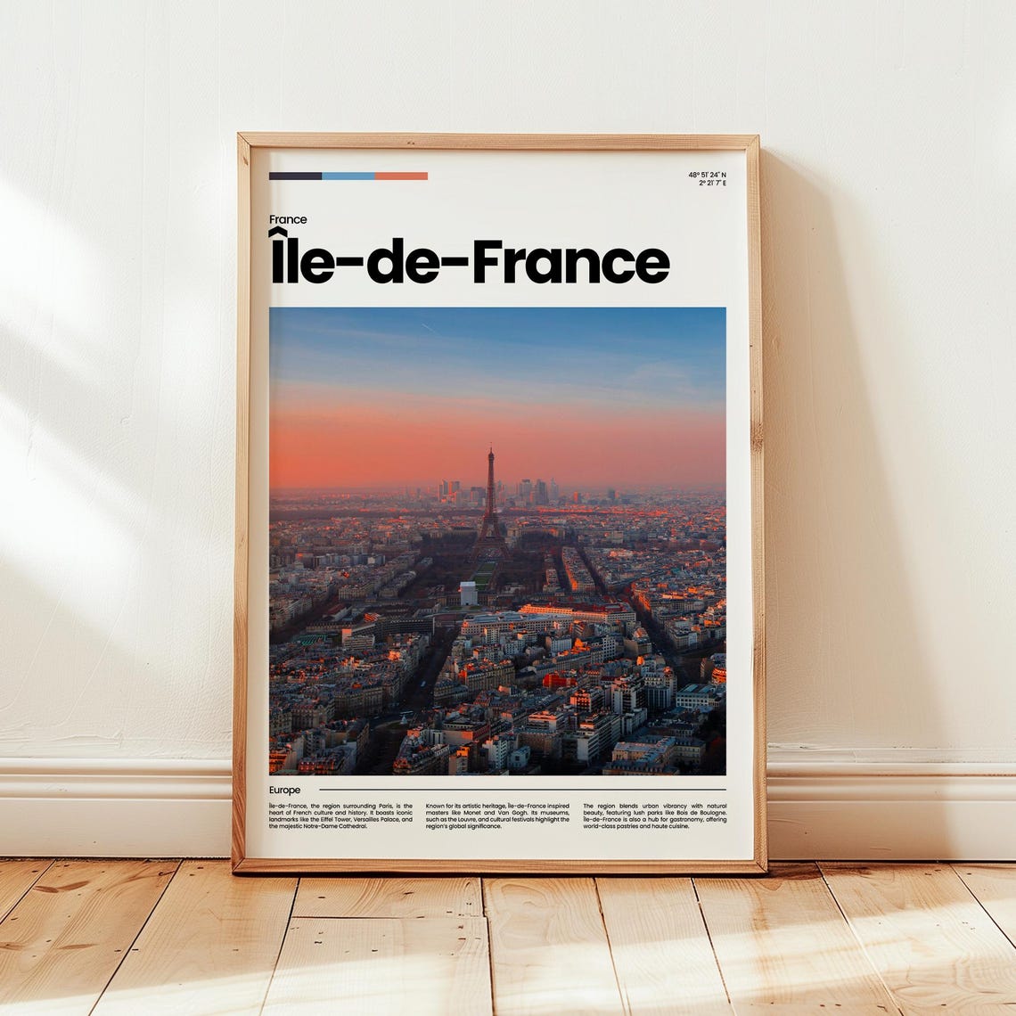 Ledefrance Poster Print Photo France Travel Gift