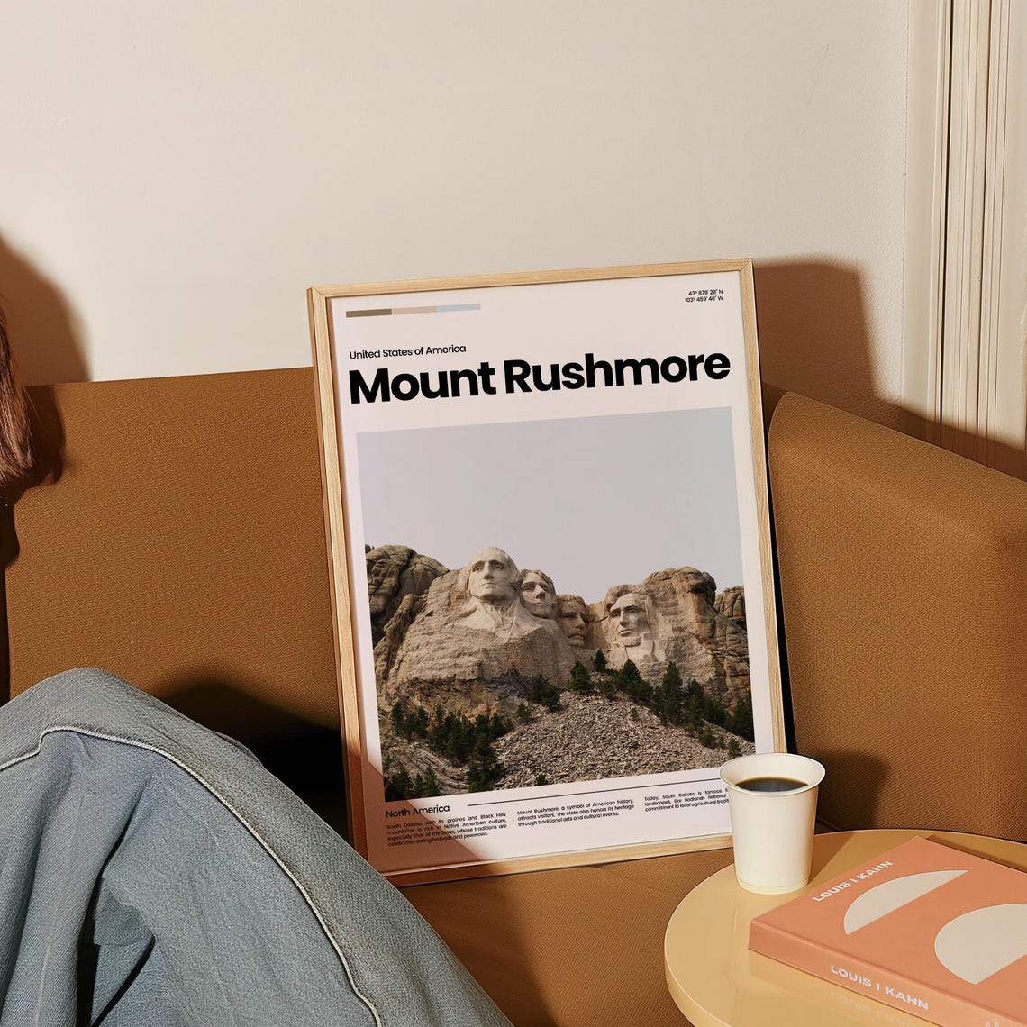 Mount Rushmore South Dakota Carved Faces National Monument Poster - Image 4
