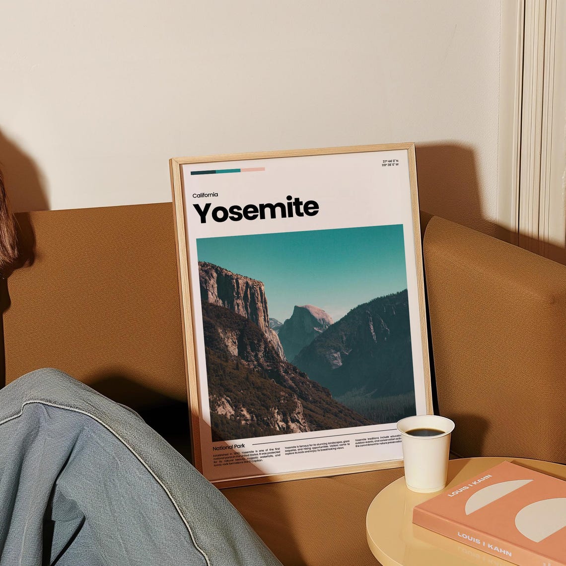 Yosemite National Park California Valley Cliffs Half Dome Vista Poster - Image 4