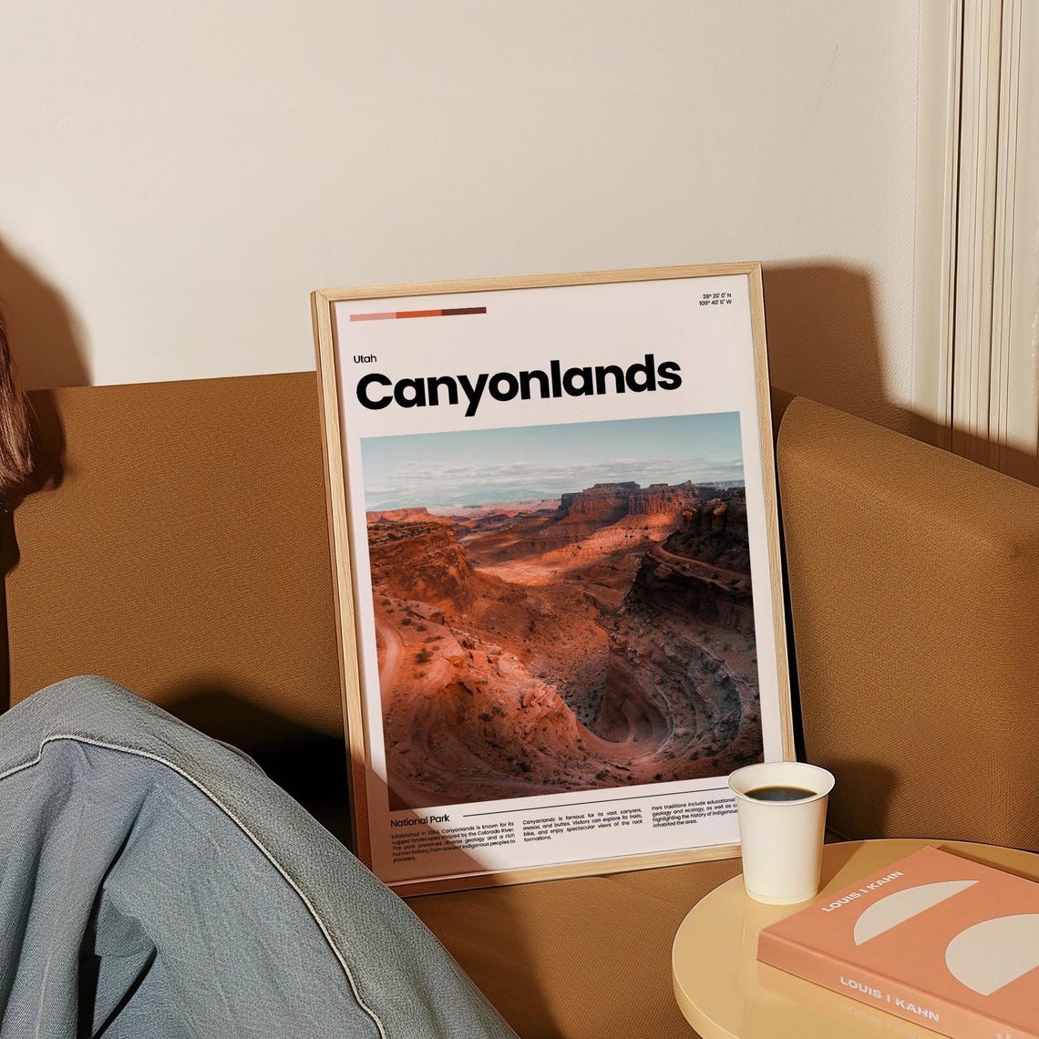 Canyonlands Travel Poster Canyonlands Poster Canyonlands Photo Canyonlands Art Print Canyonlands National Park Usa Poster Travel Gift - Image 4