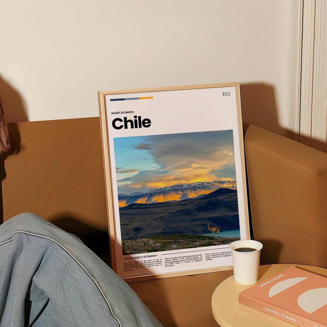 Chile Travel Poster Chile Poster Chile Photo Poster Chile Art Print South America Poster South America Travel Poster Travel Gift - Image 4
