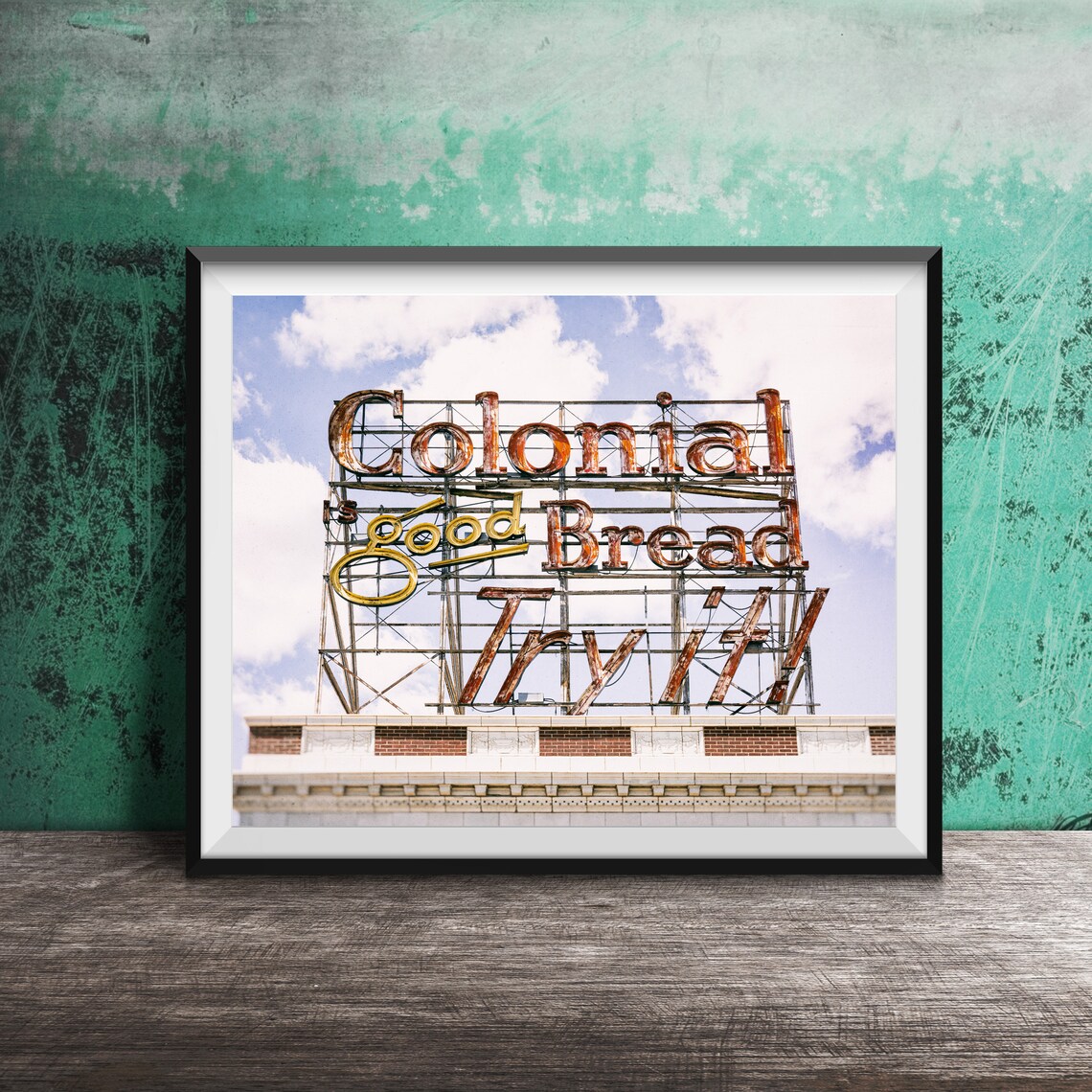 Colonial Is Good Bread Des Moines Kitchen Sign