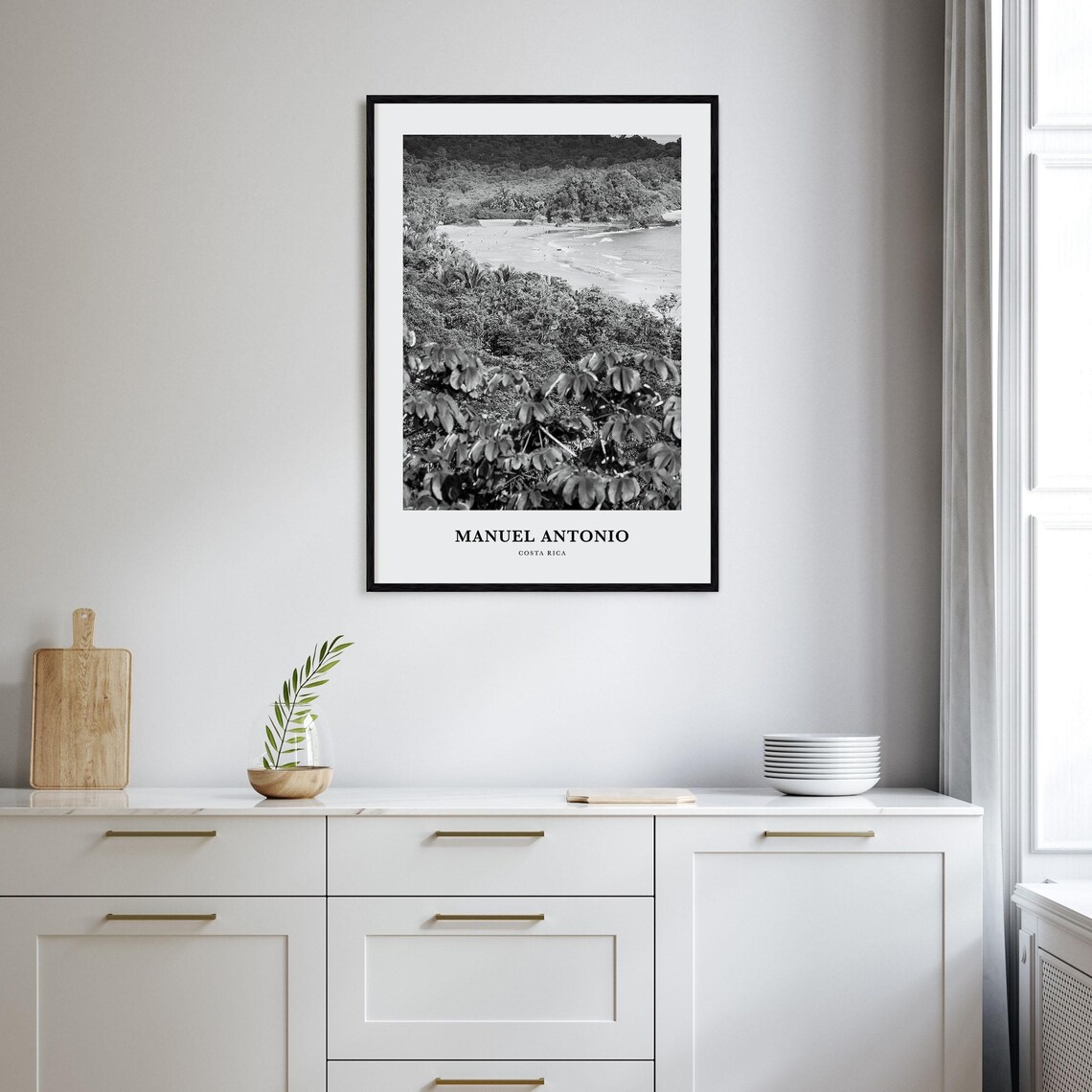 Manuel Antonio Costa Rica Jungle Beach Paradise Scenic View Poster - Image 2