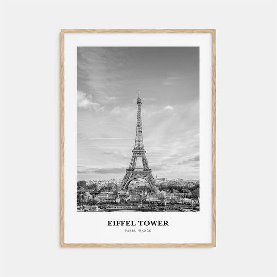 Eiffel Tower Wall Art Eiffel Tower Wall Decor Eiffel Tower Poster Eiffel Tower Home Decor Eiffel Tower Travel Gift Eiffel Tower Travel