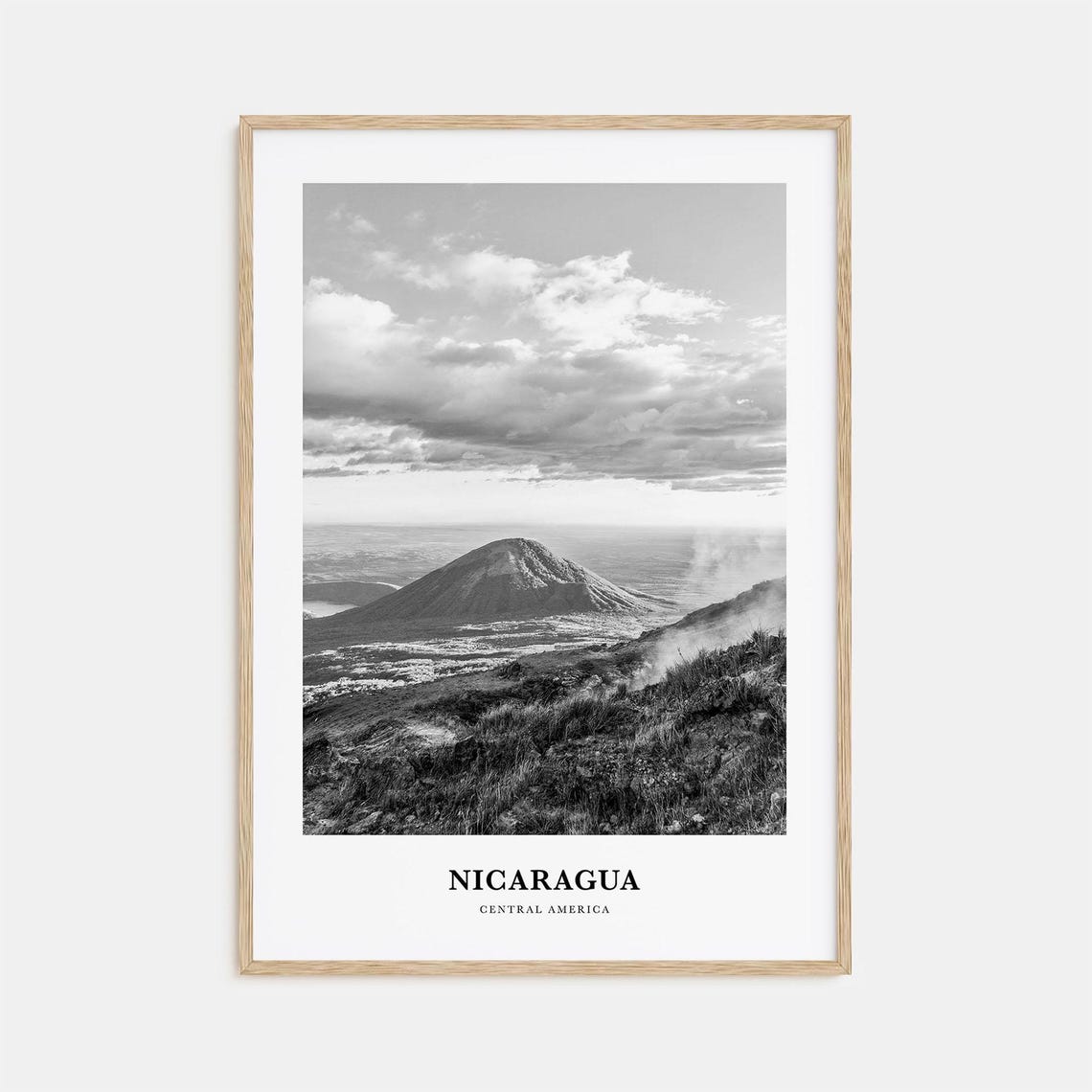 Nicaragua Wall Art Nicaragua Wall Decor Nicaragua Poster Nicaragua Home Decor Nicaragua Travel Gift Nicaragua Travel Print