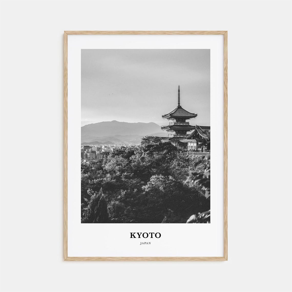 Kyoto Wall Art No 1 Kyoto Wall Decor Kyoto Poster Kyoto Home Decor Kyoto Travel Gift Kyoto Travel Print