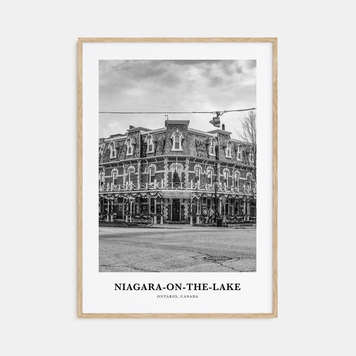 Niagara on the Lake Ontario Historic Hotel Facade Photo Poster