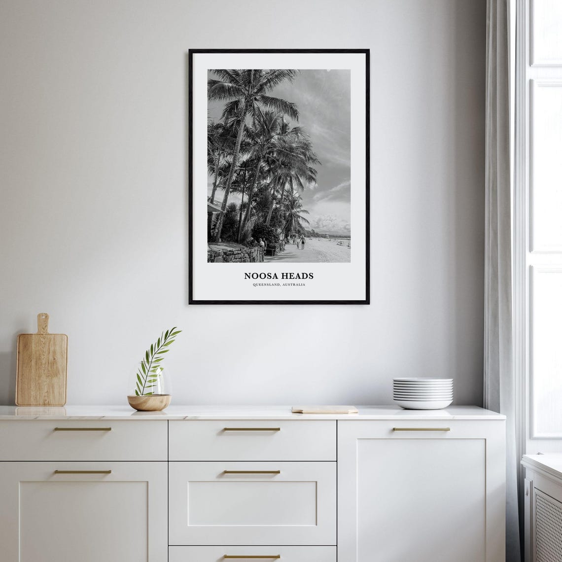 Noosa Heads Wall Art No 1 Noosa Heads Wall Decor Noosa Heads Poster Noosa Heads Home Decor Noosa Heads Travel Gift Noosa Heads Travel - Image 2