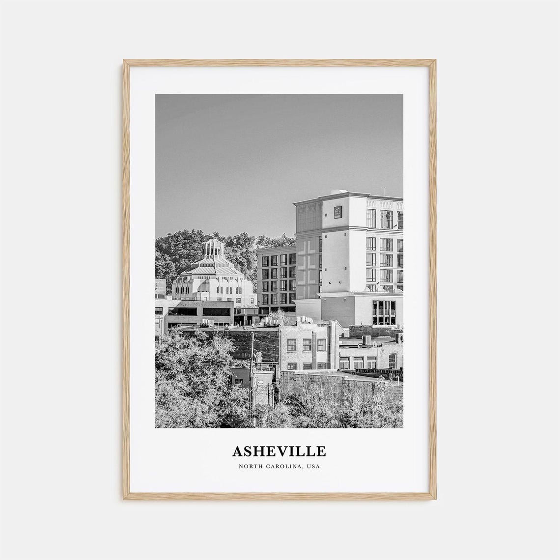 Asheville Wall Art No 1 Asheville Wall Decor Asheville Poster Asheville Home Decor Asheville Travel Gift Asheville Travel Print