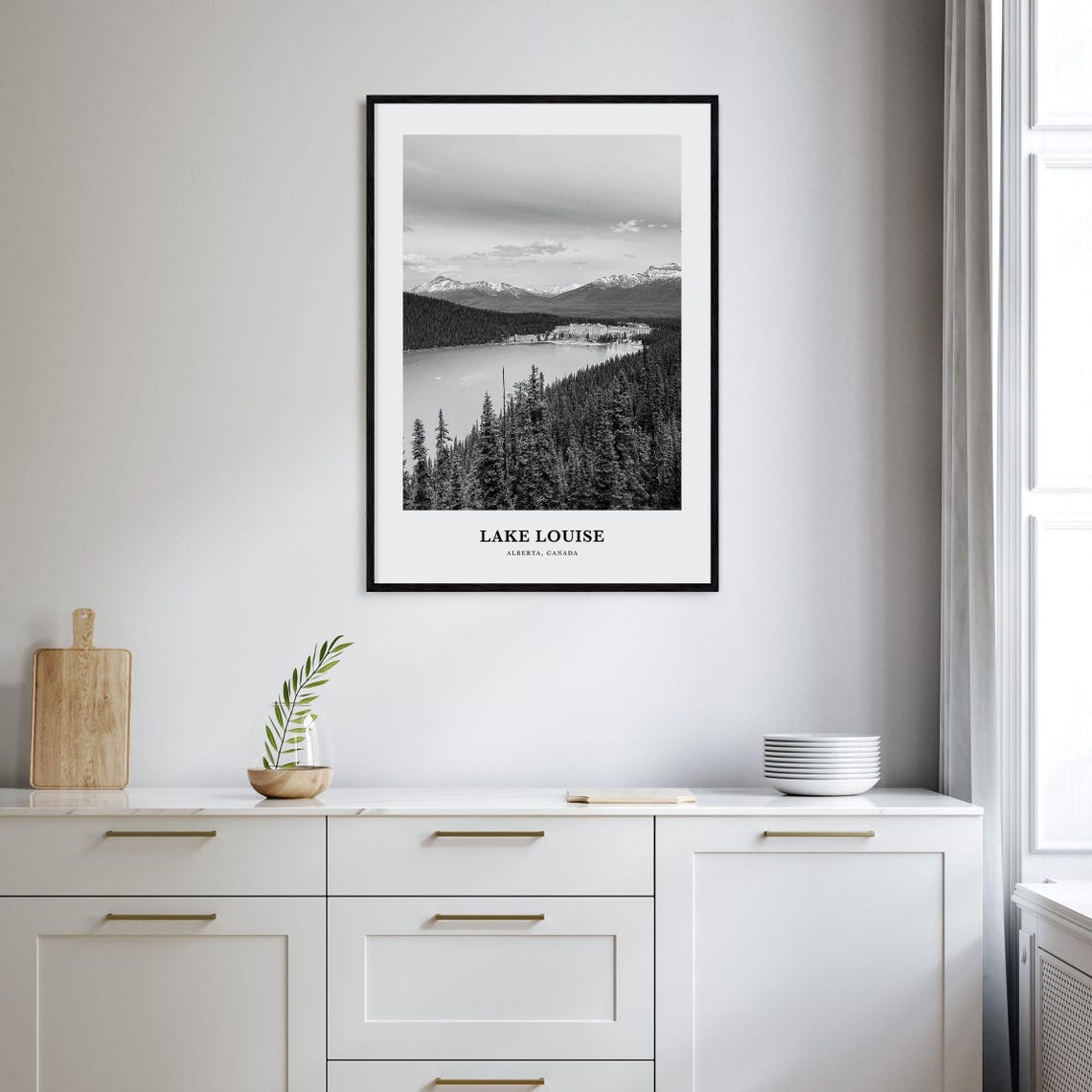 Lake Louise Wall Art No 1 Lake Louise Wall Decor Lake Louise Poster Lake Louise Home Decor Lake Louise Travel Gift Lake Louise Travel - Image 2