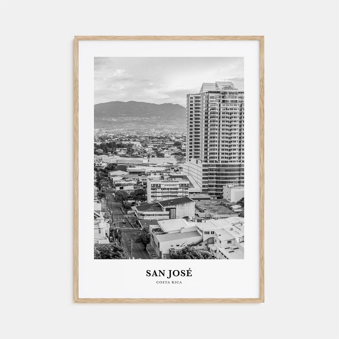 San Jose Wall Art Costa Rica San Jos Wall Decor San Jos Poster San Jos Home Decor San Jos Travel Gift San Jos Travel Print