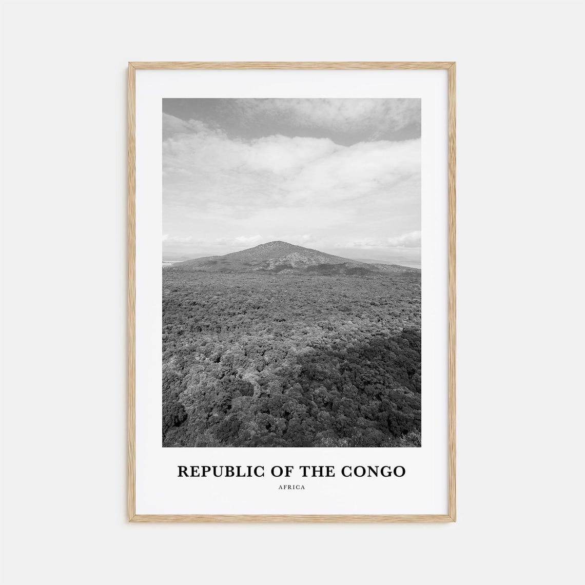 Republic Of The Congo Wall Art Republic Of The Congo Wall Decor Republic Of The Congo Poster Republic Of The Congo Home Decor Travel