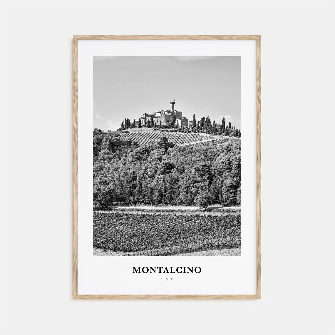Montalcino Wall Art Montalcino Wall Decor Montalcino Poster Montalcino Home Decor Montalcino Travel Gift Montalcino Travel Print