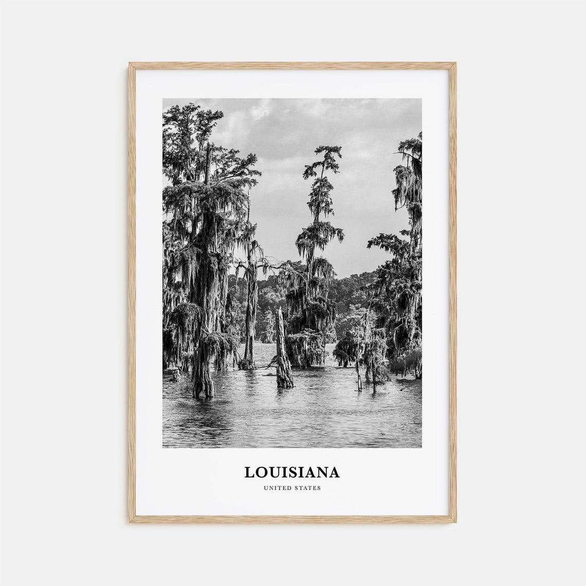 Louisiana Wall Art Louisiana Wall Decor Louisiana Poster Louisiana Home Decor Louisiana Travel Gift Louisiana Travel Print