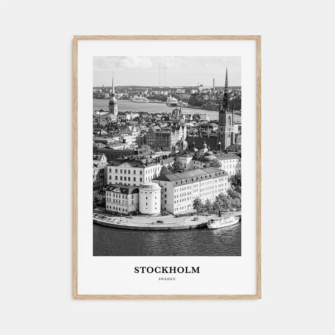 Stockholm Wall Art No 2 Stockholm Wall Decor Stockholm Poster Stockholm Home Decor Stockholm Travel Gift Stockholm Travel Print