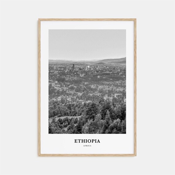 Ethiopia Wall Art No 2 Ethiopia Wall Decor Ethiopia Poster Ethiopia Home Decor Ethiopia Travel Gift Ethiopia Travel Print