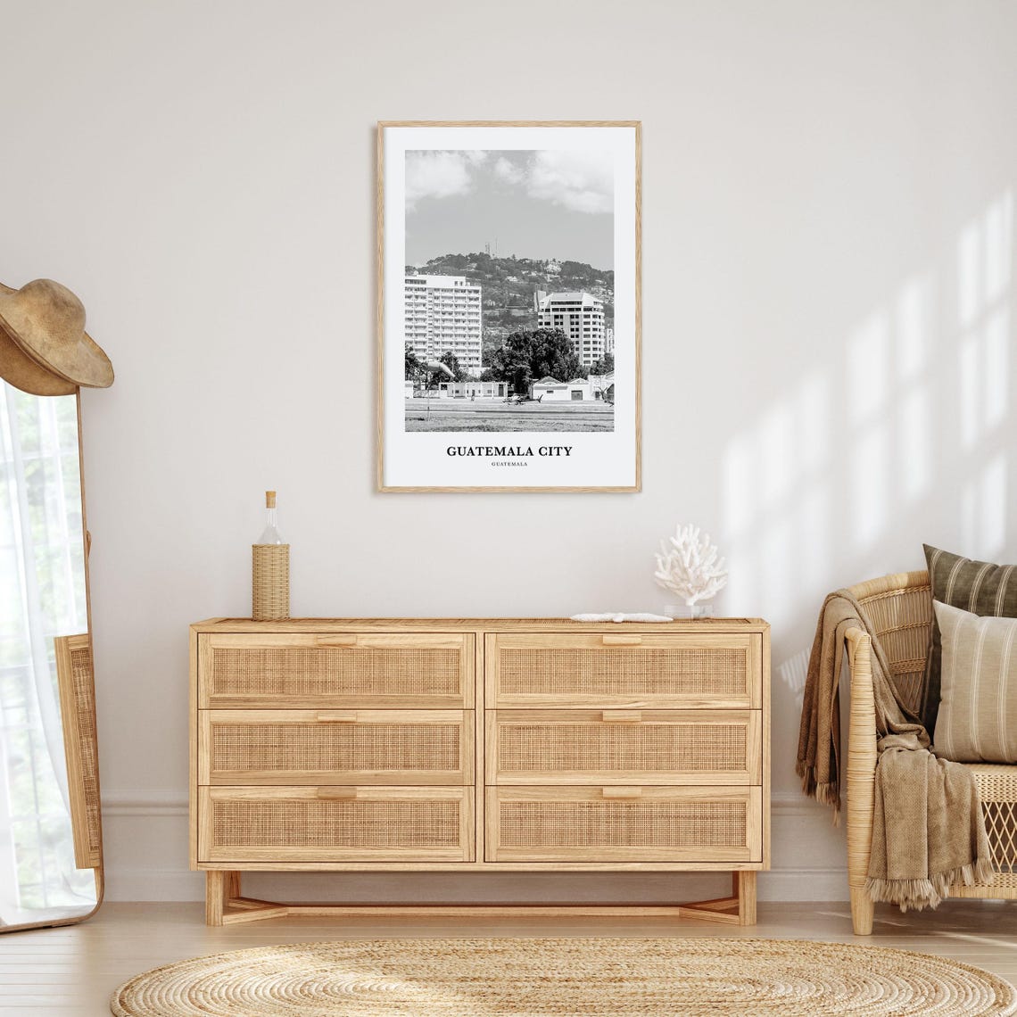 Guatemala City Wall Art Guatemala City Wall Decor Guatemala City Poster Guatemala City Home Decor Guatemala City Travel Gift Guatemala - Image 3