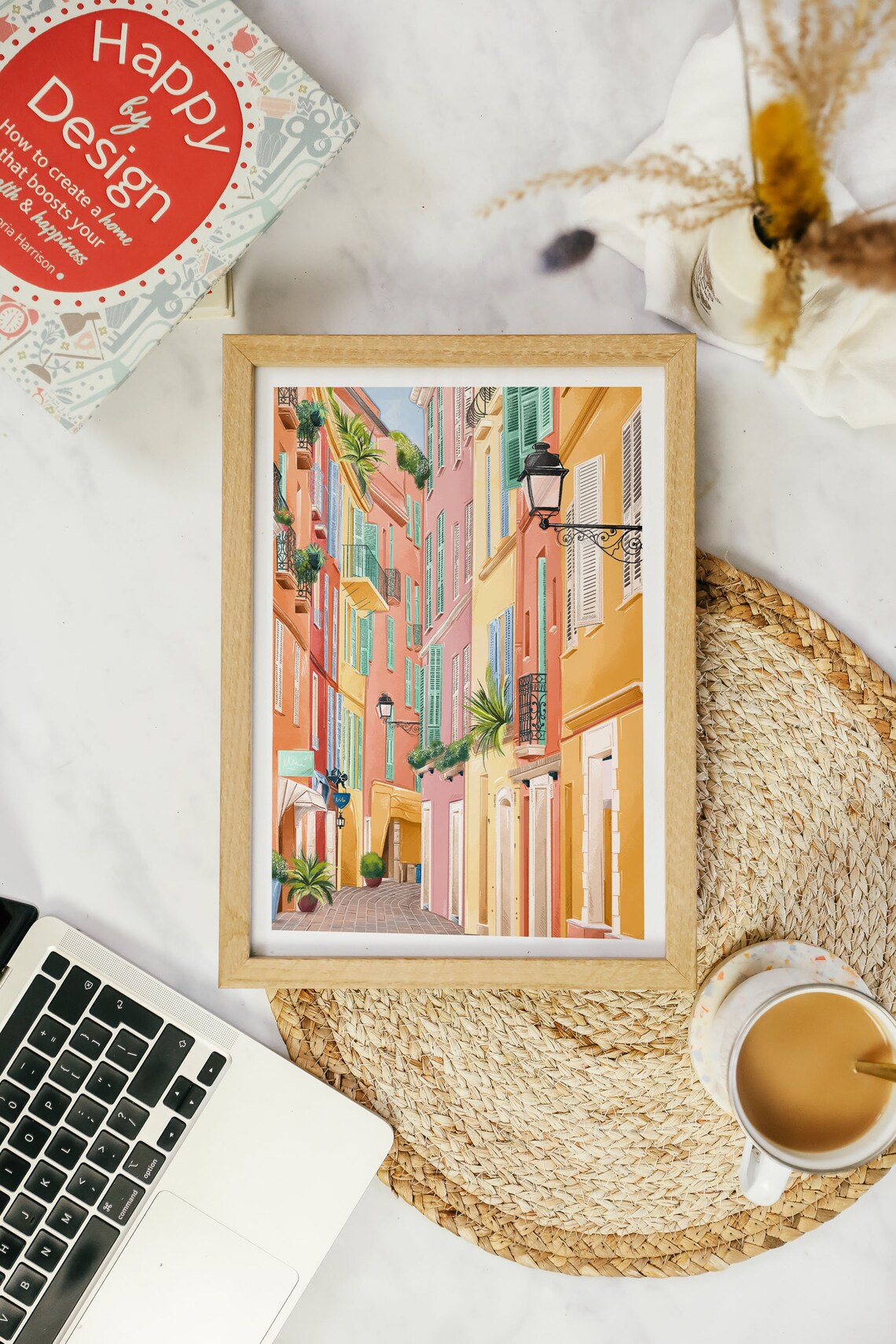 Monaco Travel Poster Art Print, Europe Decor - Image 2