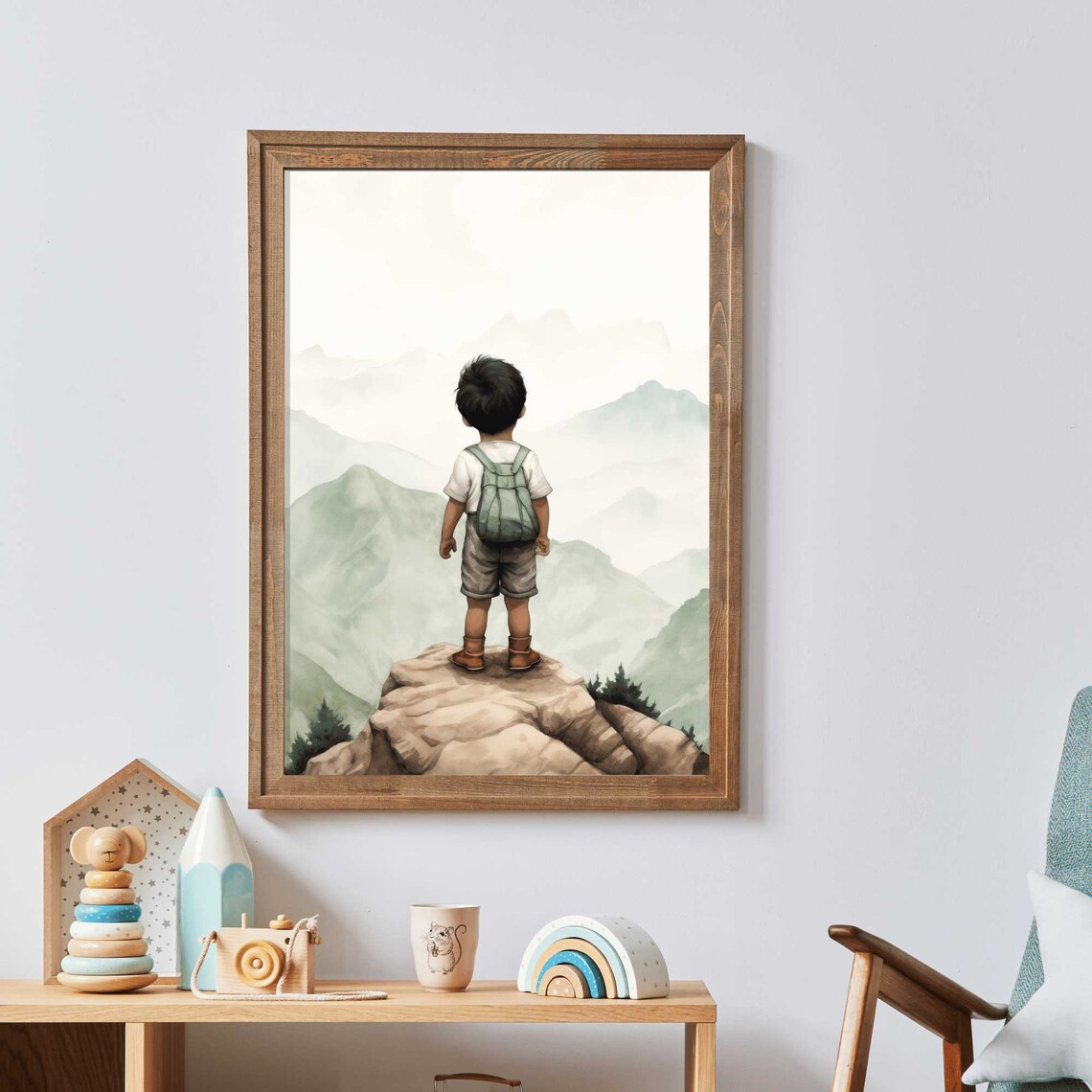 Adventure Nursery Decor, Nature Wall Art Print - Image 2