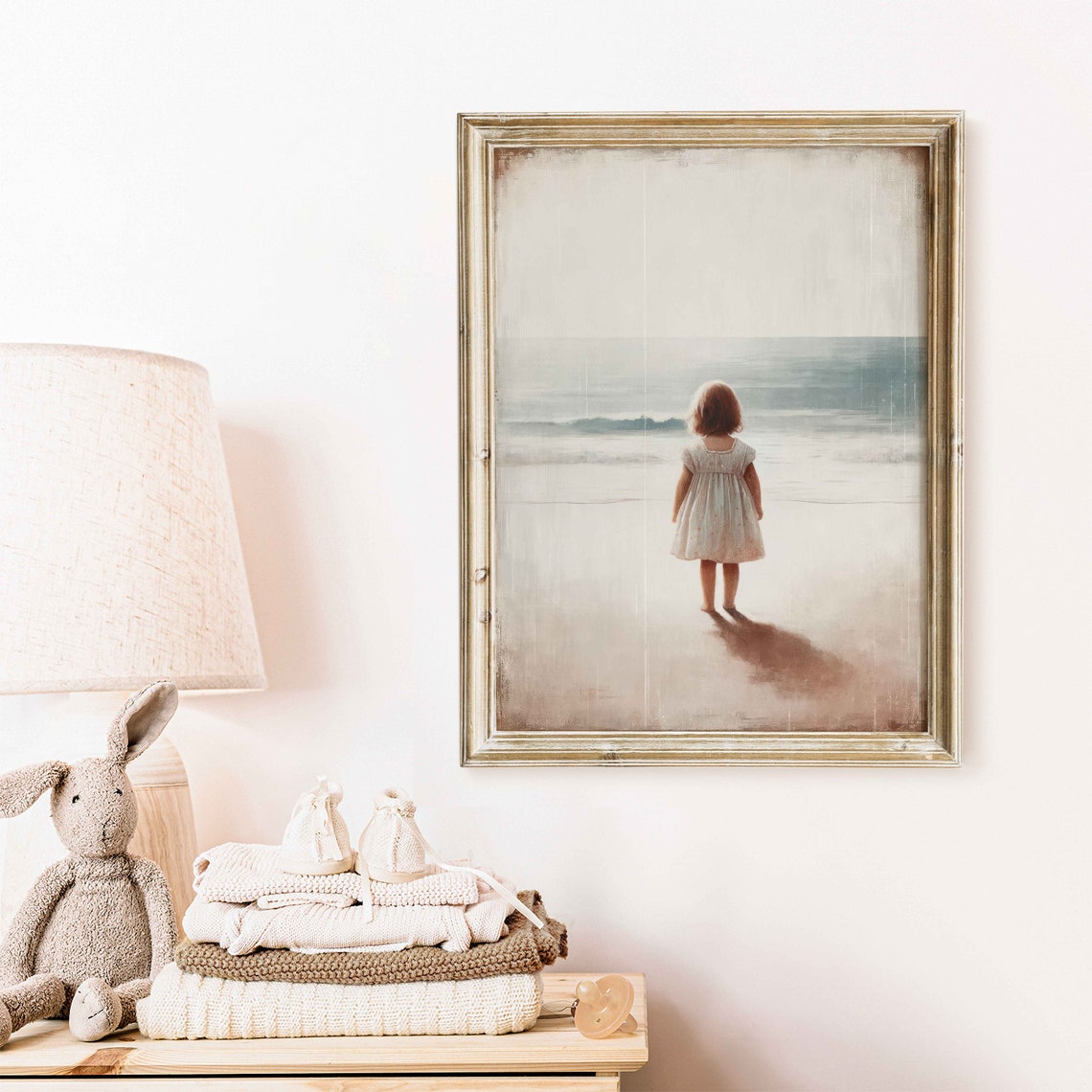Beach Nursery Decor Little Girl Room Decor Girl Adventure Print Ocean Nursery Wall Decor Girls Bedroom Art Toddler Decor Girl - Image 2