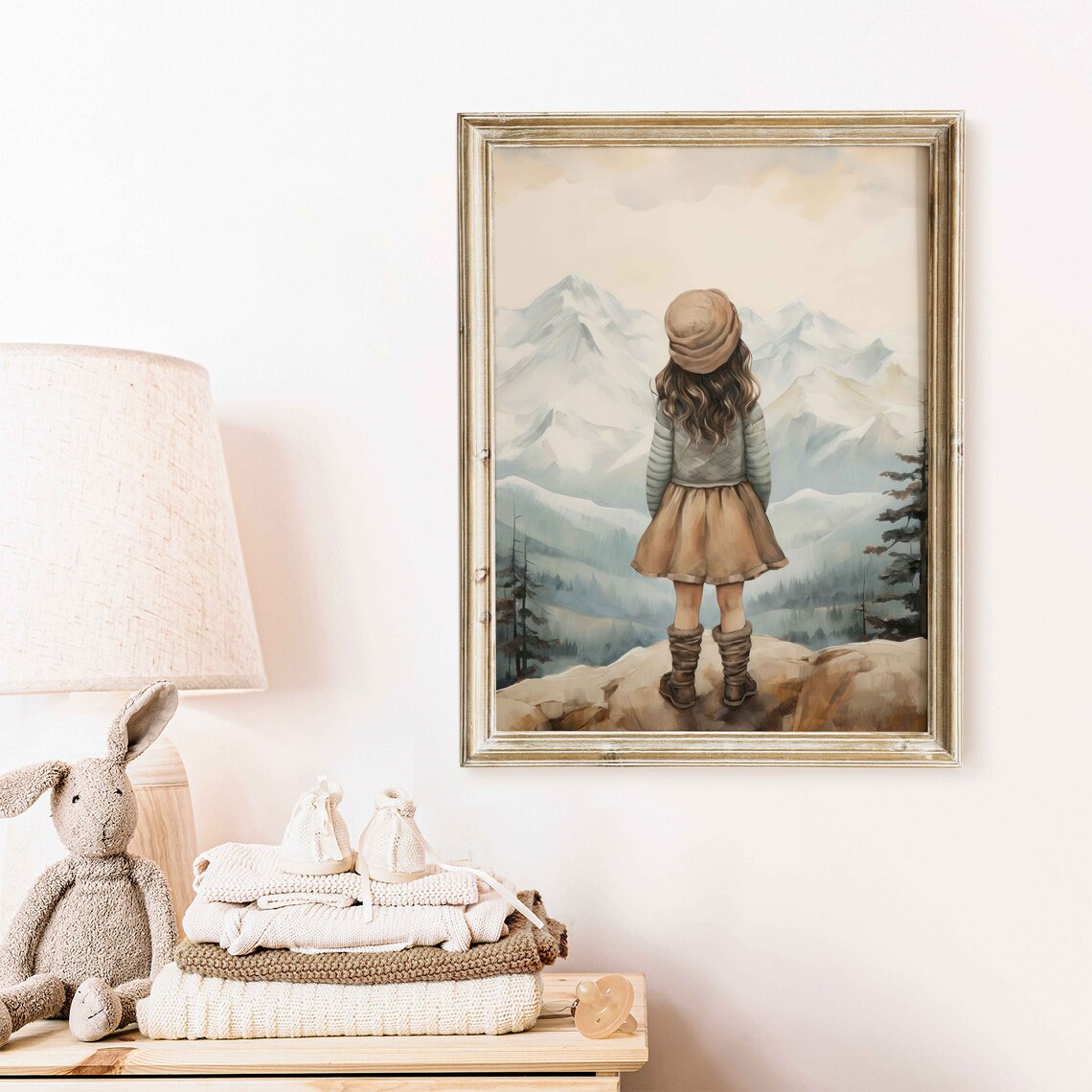 Adventure Nursery Decor Girl Adventure Art Print - Image 2