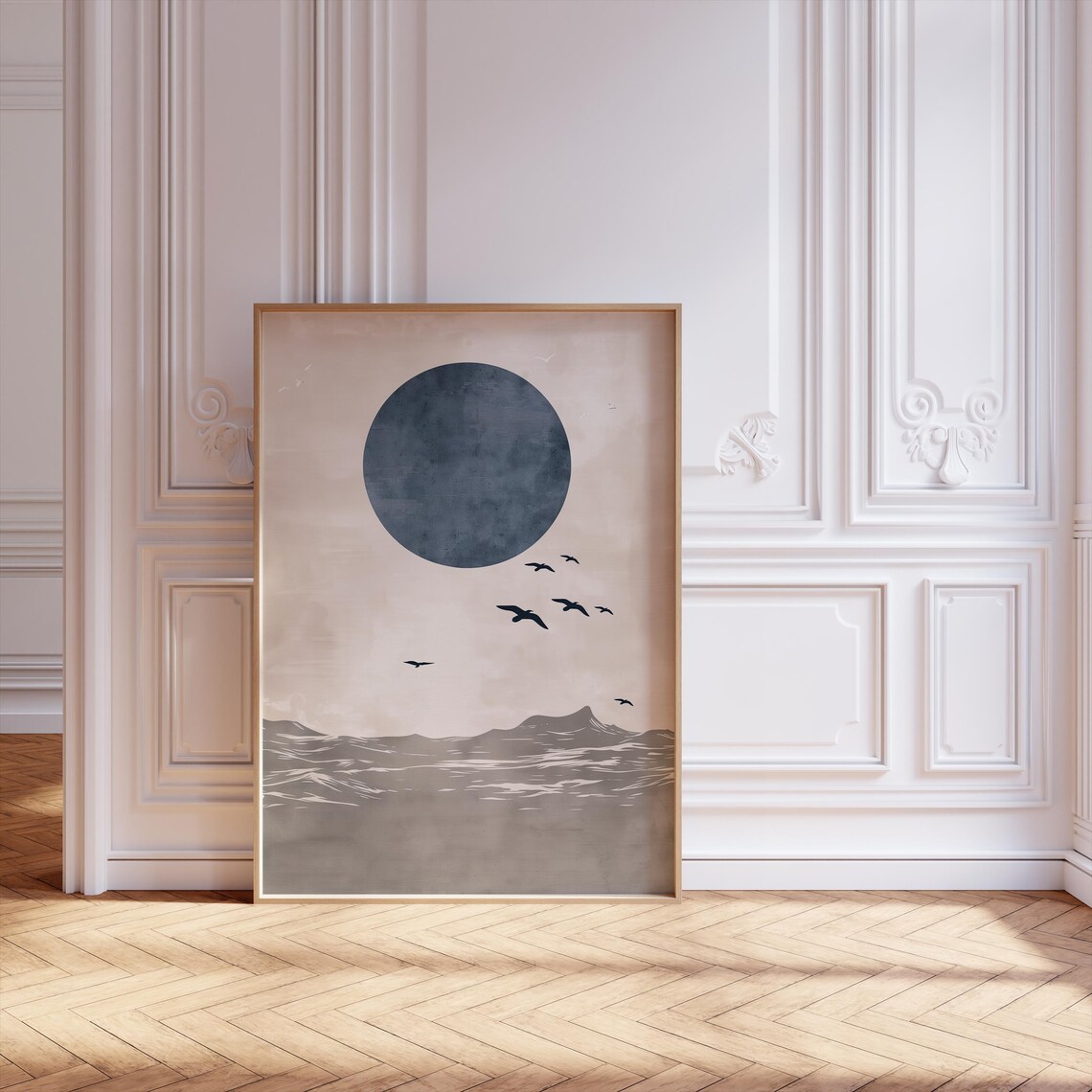 Scandinavian Minimalistic - Vintage Travel Poster