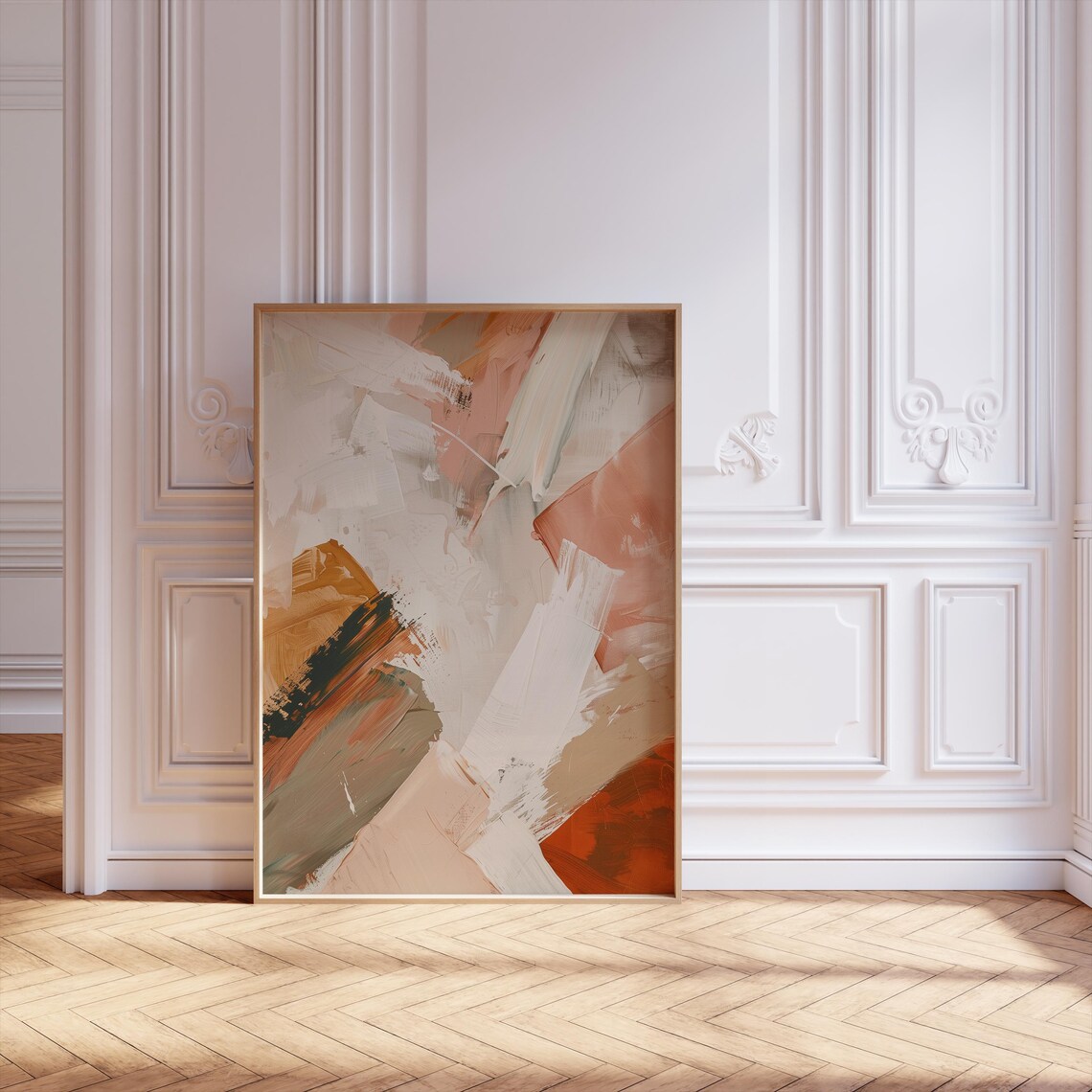 Scandinavian Abstract - Traditional Travel Poster