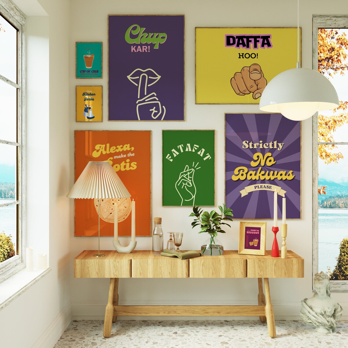 Daffa Ho Get Lost Desi Art, Humorous Saying - Image 4