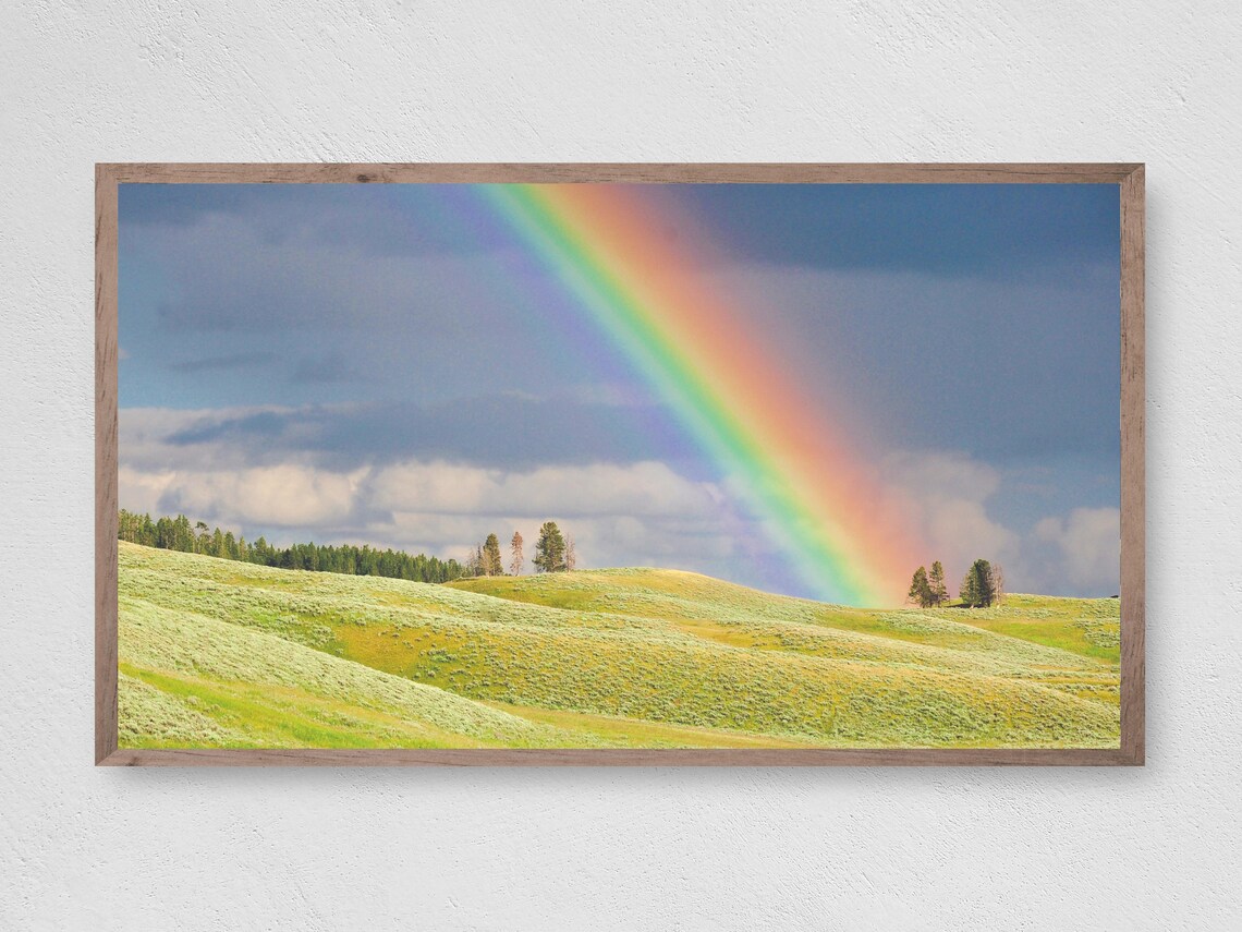 St. Patrick's Day Irish Hills Spring Art Print