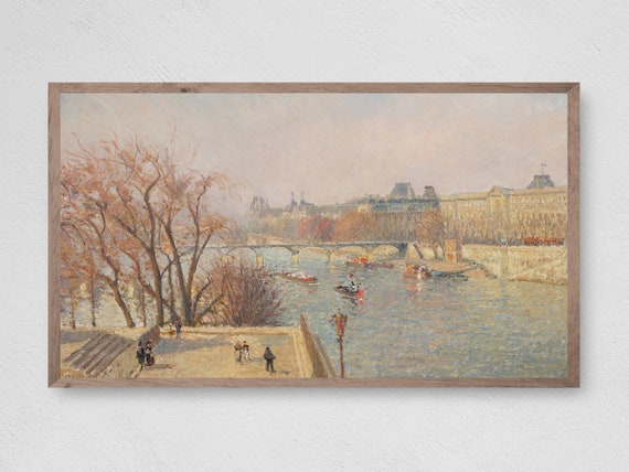 Bridge Over Water Frame Tv Art Instant Garden Frame Tv Art Art Tv For Frame