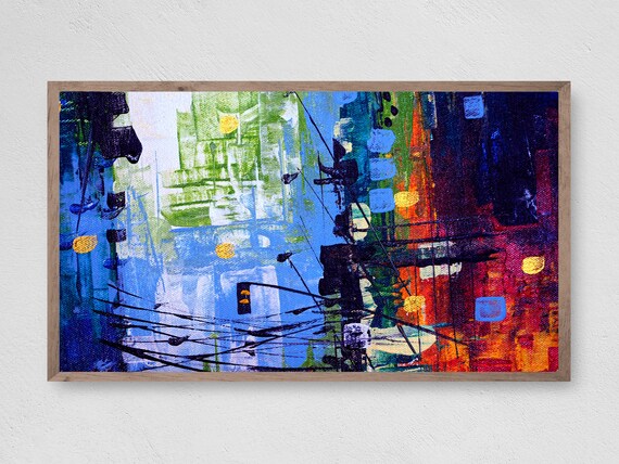 Modern Abstract City, Art Print