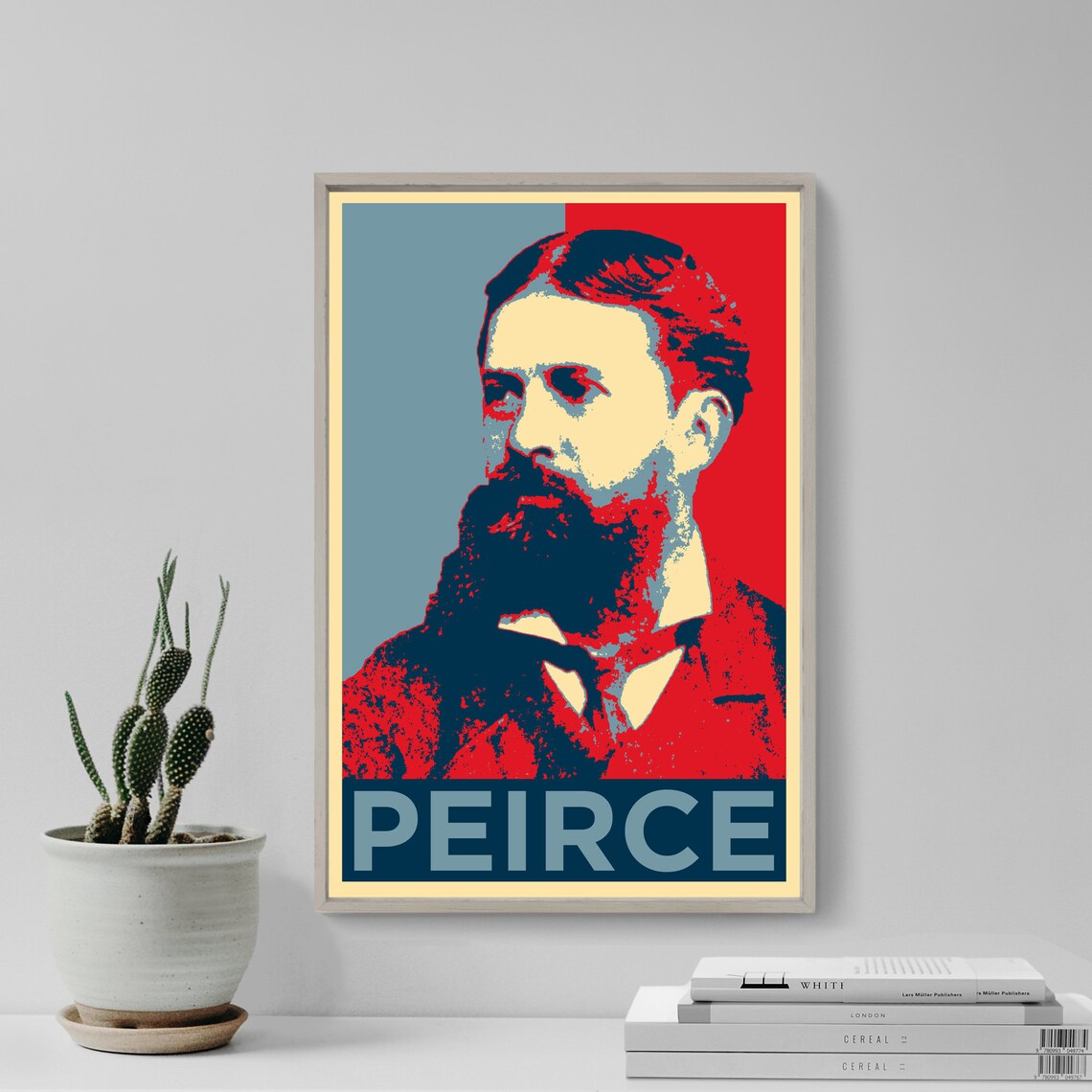 Charles Sanders Peirce, Father Of Pragmatism Art Print