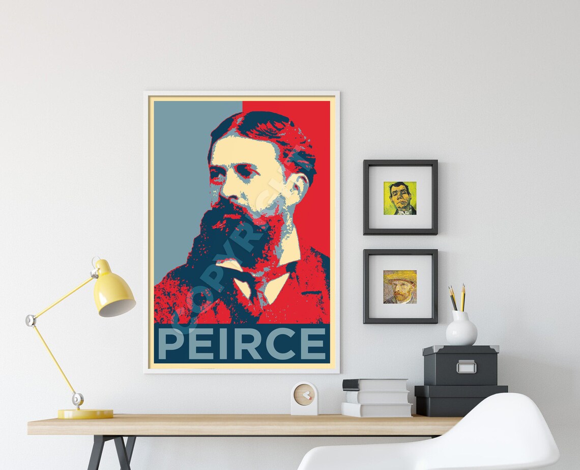 Charles Sanders Peirce, Father Of Pragmatism Art Print - Image 4