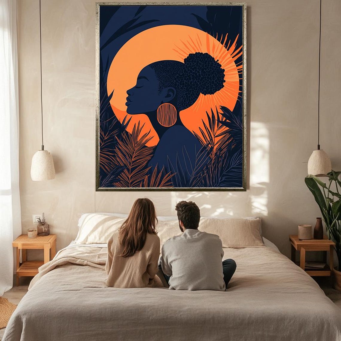 Women Silhouette Wall Art Women Silhouette Decor Women Silhouette Pictures Wall Decor Women Wall Art Women Wall Decor Women Print - Image 2