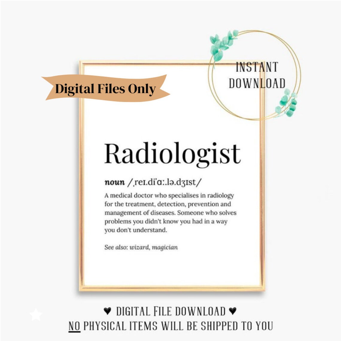 Radiologist Gift Graduation Gifts For Him For Her Radiology Graduation Gift Poster Humor Funny Radiologist Wall Art Office Decor Student