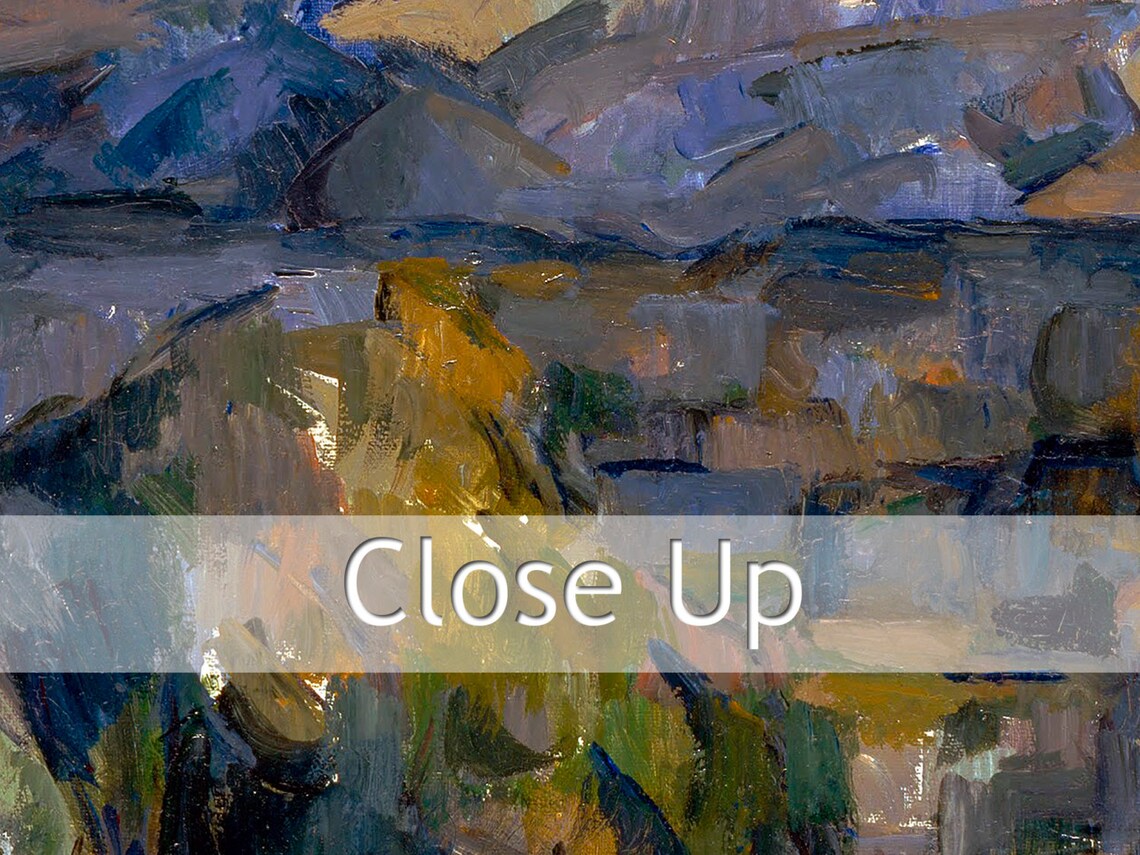 Paul Cezanne Mont Sainte Victoire 1902 Fine Art Glice Sku 0270 - Image 2