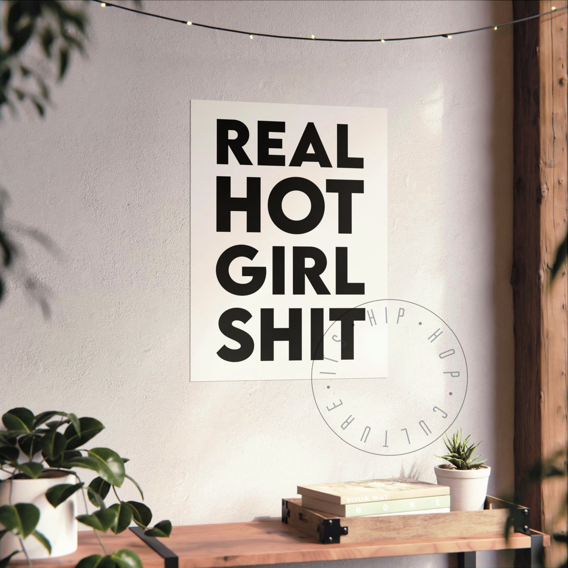 Real Hot Girl Rap Lyrics Poster Print Hip Hop Song Rapper Poster Hip Hop Poster Rap Lovers Hip Hop Lovers Rapper Lovers Print Rap Fan Art - Image 5