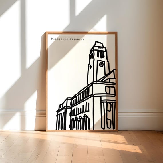 Parkinson Building Leeds University Art Print