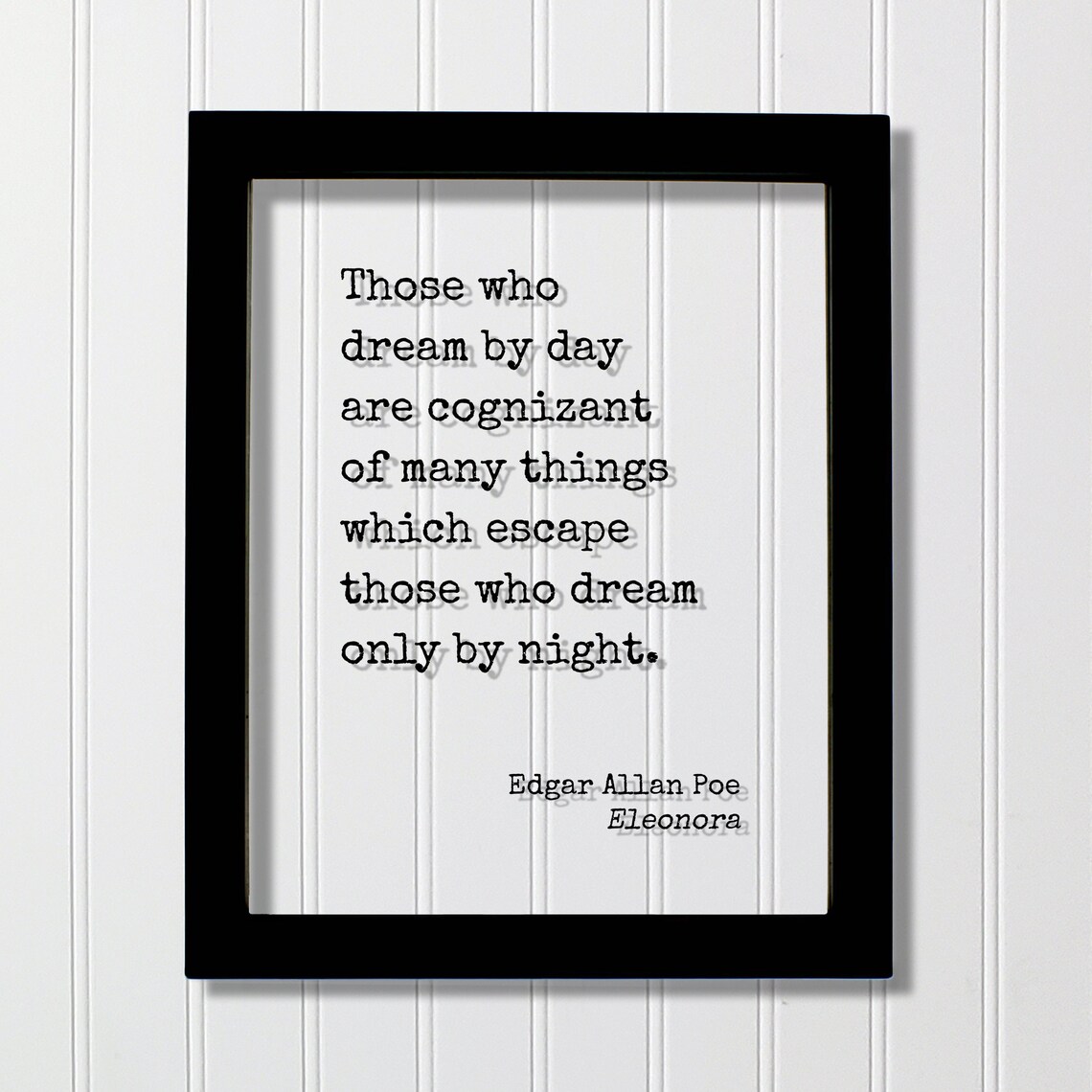 Edgar Allan Poe Quote Art Print, Dreamer