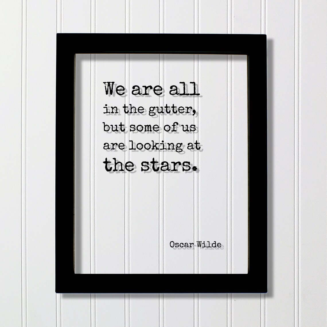 Oscar Wilde Quote Art Print, Astronomy Stars