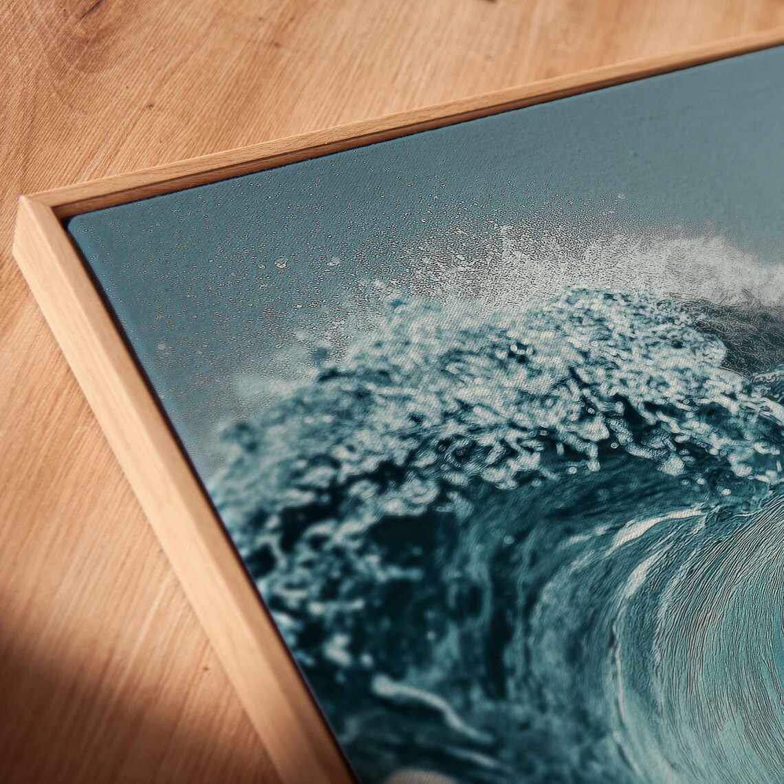 Wave Breaking Over Itself, Ocean Decor Gift for Surfer - Image 2